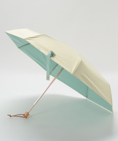 aimoha(aimoha（アイモハ）)/【晴雨兼用】UVカット ミニ 木製持ち手 マカロンカラー折り畳み傘/img06
