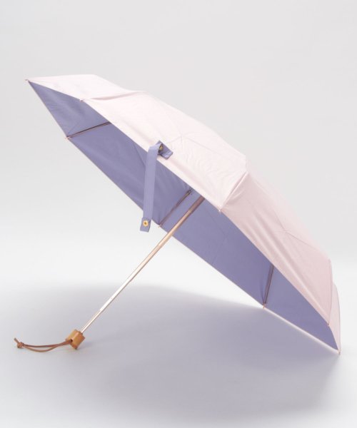 aimoha(aimoha（アイモハ）)/【晴雨兼用】UVカット ミニ 木製持ち手 マカロンカラー折り畳み傘/img08