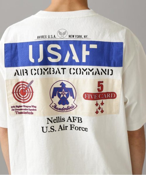 AVIREX(AVIREX)/SHORT SLEEVE T－SHIRT USAF THUNDERBIRDS / ショートスリーブ Tシャツ USAF サンダーバーズ/img15