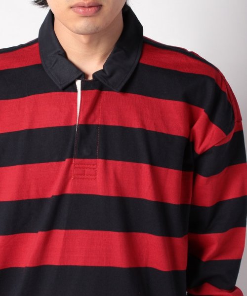 TOMMY HILFIGER(トミーヒルフィガー)/BLOCK STRIPED RUGBY/img04