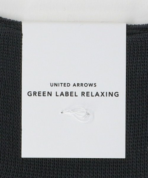 green label relaxing(グリーンレーベルリラクシング)/シルケット 2トーン ソックス/img03