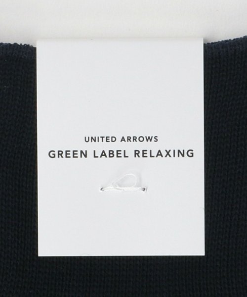 green label relaxing(グリーンレーベルリラクシング)/シルケット アーガイル柄 ソックス/img03