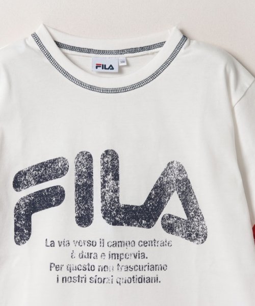 FILA（School Kids）(フィラ（スクール　キッズ）)/【キッズ】ヴィンテージ風ロゴプリント Tシャツ ボーイズ/img02