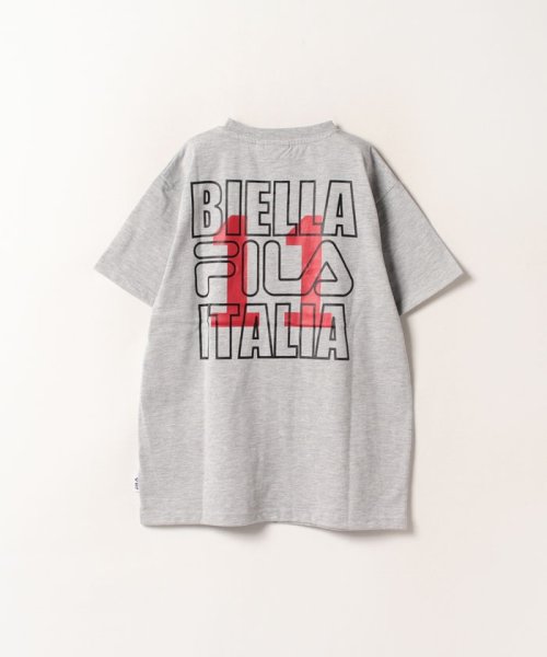 FILA（School Kids）(フィラ（スクール　キッズ）)/【キッズ】刺繍ロゴプリント Tシャツ ボーイズ/img01