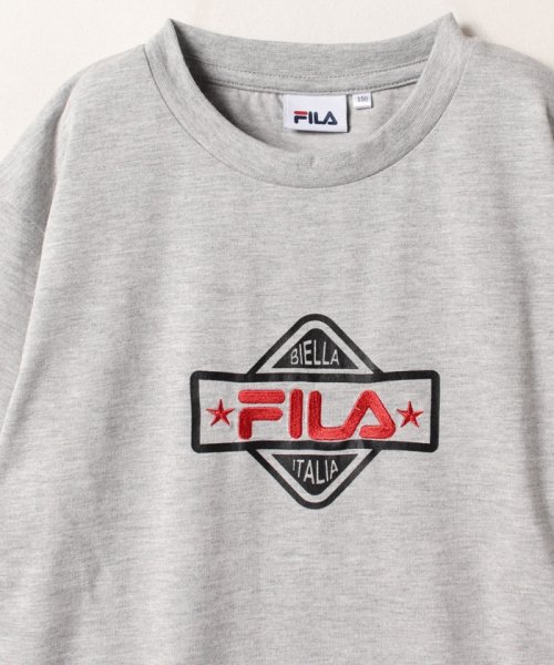 FILA（School Kids）(フィラ（スクール　キッズ）)/【キッズ】刺繍ロゴプリント Tシャツ ボーイズ/img02