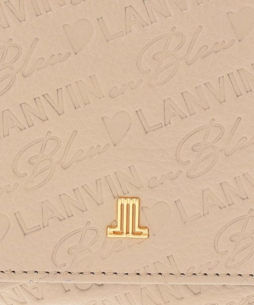 LANVIN en Bleu(BAG)(ランバンオンブルー（バッグ）)/オール BOX二つ折り財布/img06