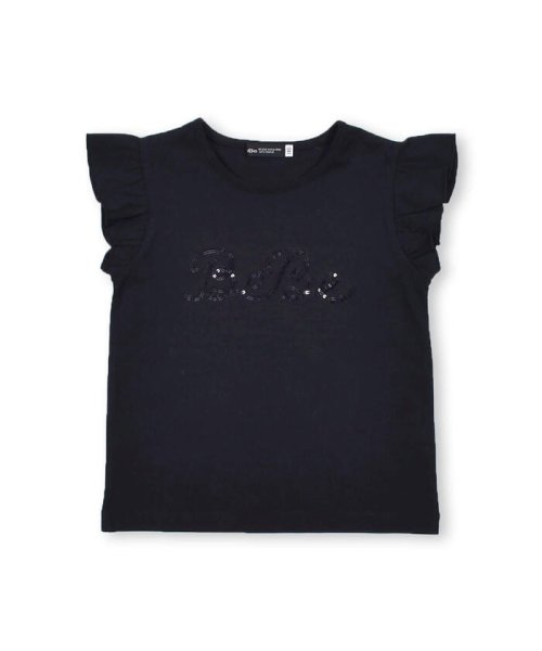 BeBe(ベベ)/スパンコールロゴプリント Tシャツ(100~150cm)/img07