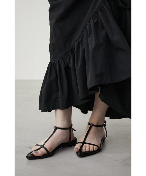 AZUL by moussy(アズールバイマウジー)/T－STRAP POINTED TOE SANDALS/img06