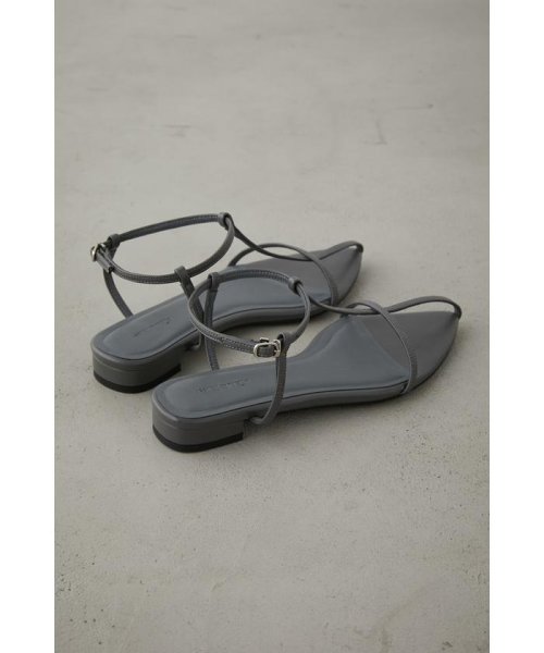 AZUL by moussy(アズールバイマウジー)/T－STRAP POINTED TOE SANDALS/img10