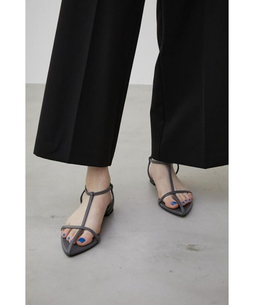 AZUL by moussy(アズールバイマウジー)/T－STRAP POINTED TOE SANDALS/img14