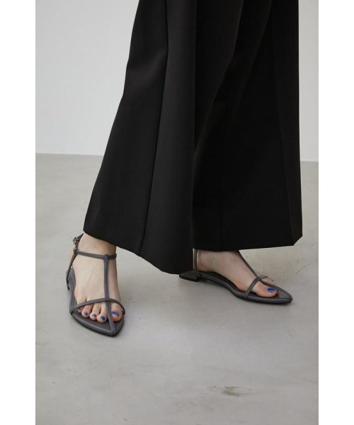AZUL by moussy(アズールバイマウジー)/T－STRAP POINTED TOE SANDALS/img15