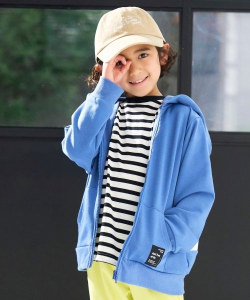 SHOO・LA・RUE(Kids) (シューラルーキッズ)/【110－140cm/吸水速乾】CVCマルチボーダーTシャツ/img14