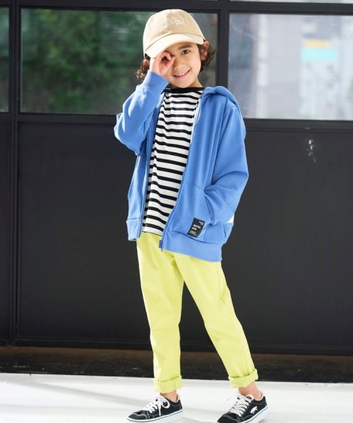 SHOO・LA・RUE(Kids) (シューラルーキッズ)/【110－140cm/吸水速乾】CVCマルチボーダーTシャツ/img15