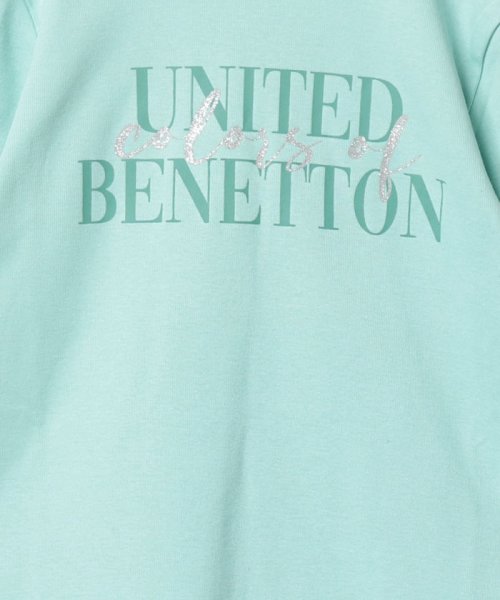 BENETTON (UNITED COLORS OF BENETTON GIRLS)(ユナイテッド　カラーズ　オブ　ベネトン　ガールズ)/キッズロゴプリント長袖Tシャツ・カットソーG/img12