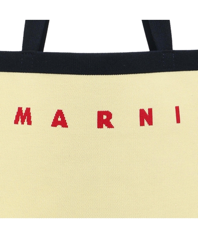 セール】マルニ トートバッグ エクリュ メンズ レディース MARNI 