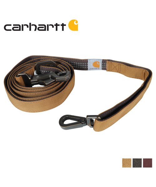 Carhartt(カーハート)/カーハート carhartt リード 犬 リーシュ 小型犬 大型犬 JOURNEYMAN DOG LEASH ブラウン ワインレッド カモ P0000347/img01