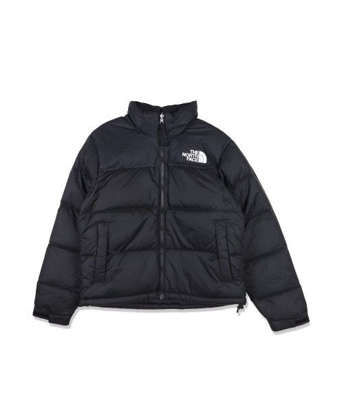 THE NORTH FACE(ザノースフェイス)/ノースフェイス THE NORTH FACE ダウン ジャケット ヌプシ レトロ レディース 1996 RETRO NUPTSE JACKET ブラック 黒 N/img08