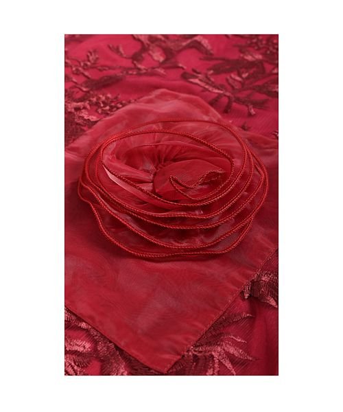 Sawa a la mode(サワアラモード)/ポケットに薔薇が咲く花刺繍ワンピース/img15