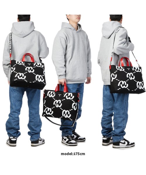 ミラミラン トートバッグ メンズ レディース ブランド ショルダー ファスナー付き 撥水 A4 B4 2WAY mila milan 259712 ミラ mila milan