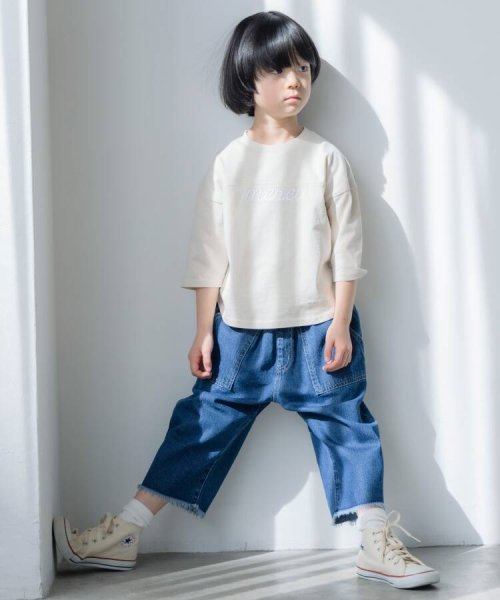 THE SHOP TK（KID）(ザ　ショップ　ティーケー（キッズ）)/【セットアップ】配色ステッチベイカーパンツ/img07