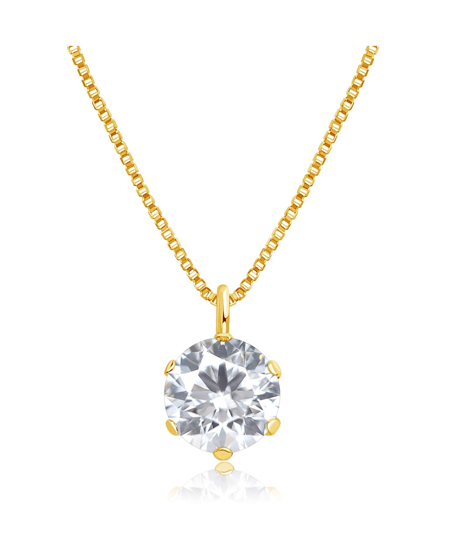 ララクリスティー ダイヤモンド ネックレス Dカラー SIクラス 0.3ct 一