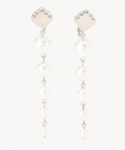 TOCCA(TOCCA)/LONG PEARL CLOVER EARRINGS イヤリング/img02