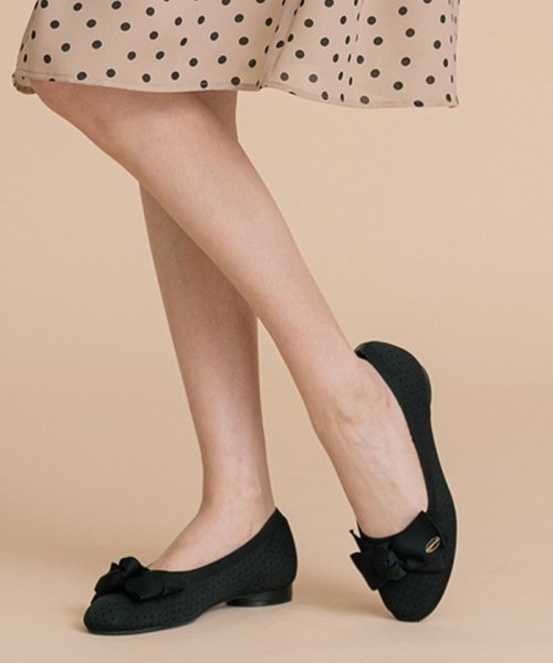 TOCCA(TOCCA)/TINY EYELET KNIT FLATSHOES フラットシューズ/img10