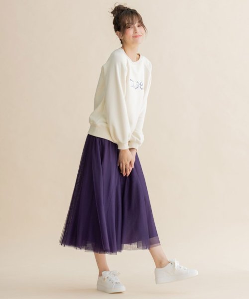 TOCCA(TOCCA)/【WEB限定】【TOCCA LAVENDER】Fluffy Tulle Skirt スカート/img01