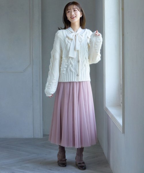 TOCCA(TOCCA)/【WEB限定】【TOCCA LAVENDER】Fluffy Tulle Skirt スカート/img07