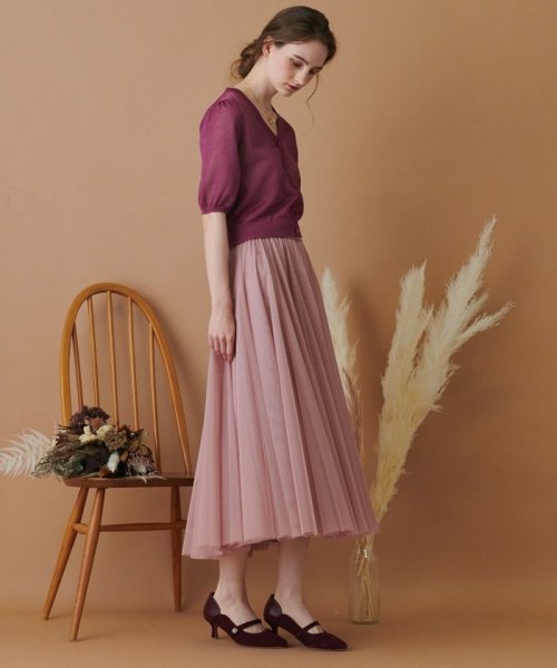 TOCCA(TOCCA)/【WEB限定】【TOCCA LAVENDER】Fluffy Tulle Skirt スカート/img09