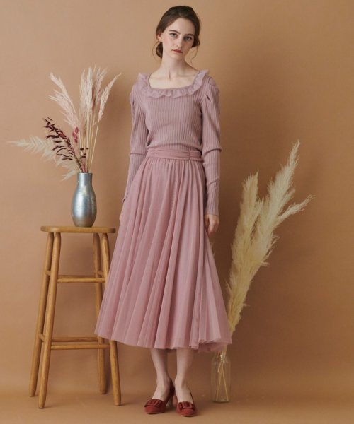 TOCCA(TOCCA)/【WEB限定】【TOCCA LAVENDER】Fluffy Tulle Skirt スカート/img11