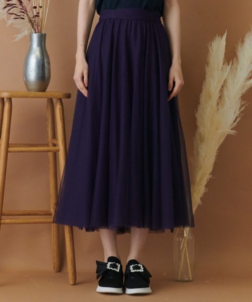 TOCCA(TOCCA)/【WEB限定】【TOCCA LAVENDER】Fluffy Tulle Skirt スカート/img16