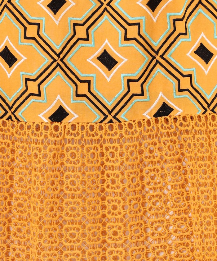 キカ刺繍ロングスカート(505220655)|阪急百貨店公式通販サイト|阪急