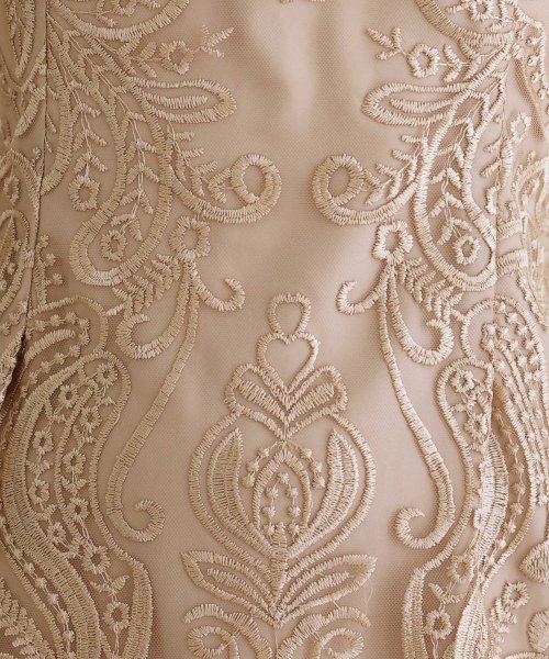 PourVous(プールヴー)/刺繍レースタイトシルエットドレス 結婚式 ワンピース パーティードレス/img29