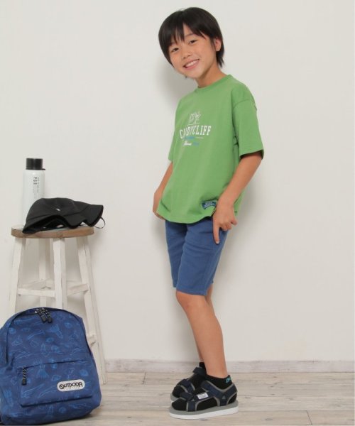 ikka kids(イッカ　キッズ)/ストレッチパナマハーフパンツ（120〜160cm）/img03