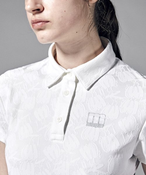 Munsingwear(マンシングウェア)/『ENVOY』MOTION 3D ジャカードテーラーカラーシャツ(吸汗速乾/UV CUT(UPF30))【アウトレット】/img08