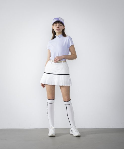 le coq sportif GOLF (ルコックスポルティフ（ゴルフ）)/【RIJOUME/リジューム】変形襟モックネック半袖シャツ (EM00:直営店限定カラー)【アウトレット】/img24