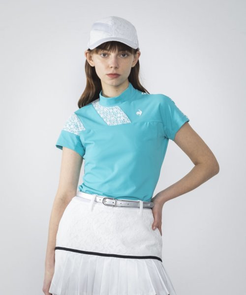 le coq sportif GOLF (ルコックスポルティフ（ゴルフ）)/【RIJOUME/リジューム】モックネック半袖シャツ (EM00:直営店限定カラー)【アウトレット】/img05