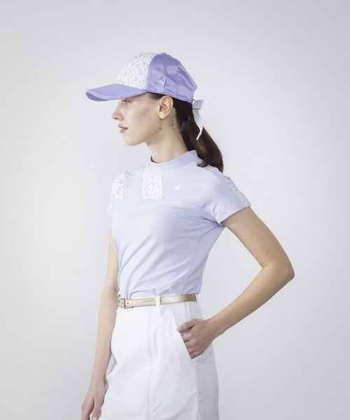 le coq sportif GOLF (ルコックスポルティフ（ゴルフ）)/【RIJOUME/リジューム】モックネック半袖シャツ (EM00:直営店限定カラー)【アウトレット】/img12