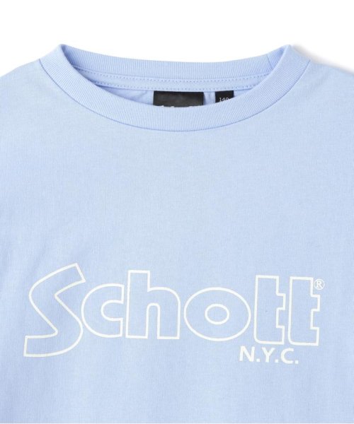 Schott(ショット)/ SS T－SHIRT BASIC LOGO/ベーシックロゴ Tシャツ/img06