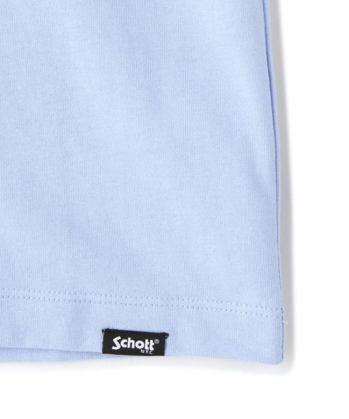Schott(ショット)/ SS T－SHIRT BASIC LOGO/ベーシックロゴ Tシャツ/img08