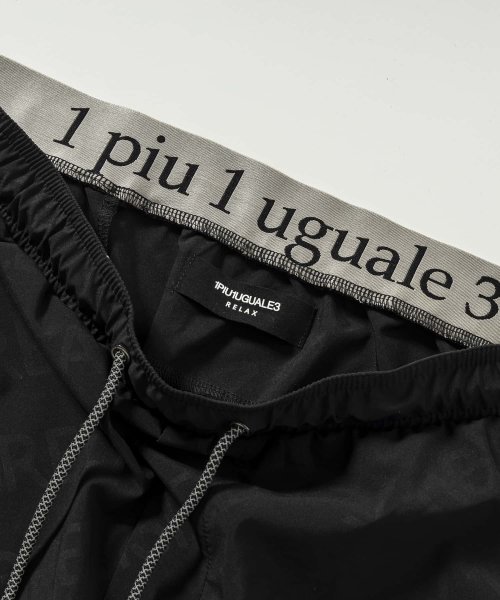 1PIU1UGUALE3 RELAX(1PIU1UGUALE3 RELAX)/1PIU1UGUALE3 RELAX(ウノピゥウノウグァーレトレ リラックス)総柄ランニングショーツ/img13