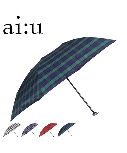 ai:u(アイウ)/アイウ ai:u 折りたたみ傘 雨傘 レディース 軽量 コンパクト 折り畳み UMBRELLA ブラック ネイビー レッド グリーン 黒 1AI 17748/img01