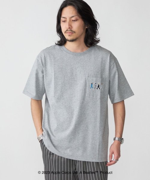 SHIPS MEN(シップス　メン)/*SHIPS: THE BEATLES コラボレーション ミニ エンブロイダリー ポケット Tシャツ/img26