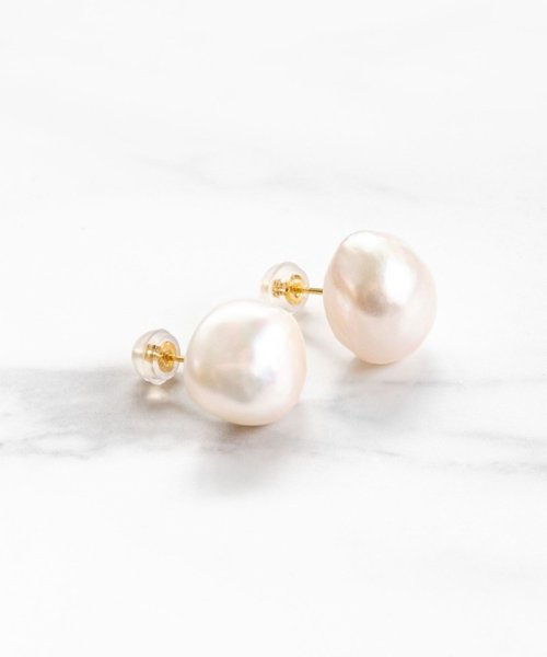 TOCCA(TOCCA)/【WEB限定】NUANCE PEARL PIERCED EARRINGS L K18淡水パール ピアス L/img01