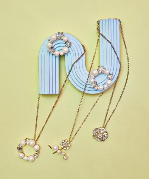TOCCA(TOCCA)/CLOVER BIJOUX BROOCH NECKLACE 2WAY ブローチネックレス/img02
