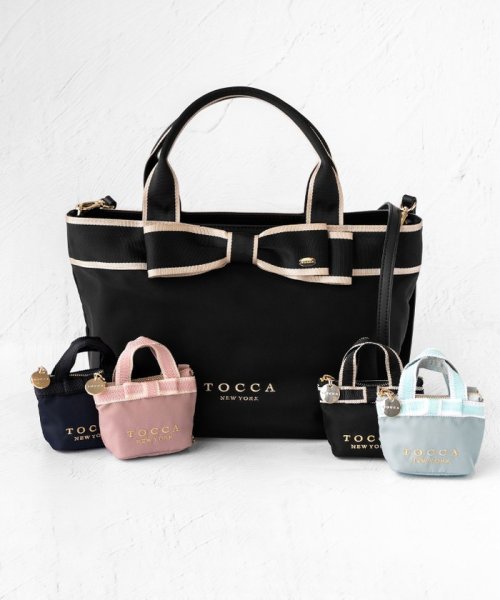 TOCCA(TOCCA)/【撥水】BICOLOR RIBBON TOTE トートバッグ/img02