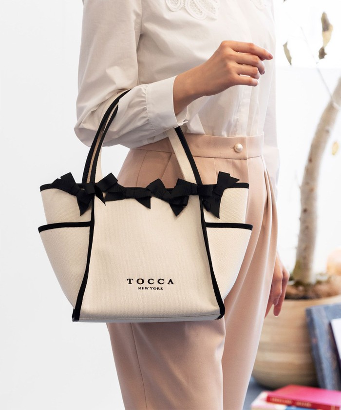 OCTUPLE RIBBON TOTE M トートバッグ M(505221882) | TOCCA(TOCCA