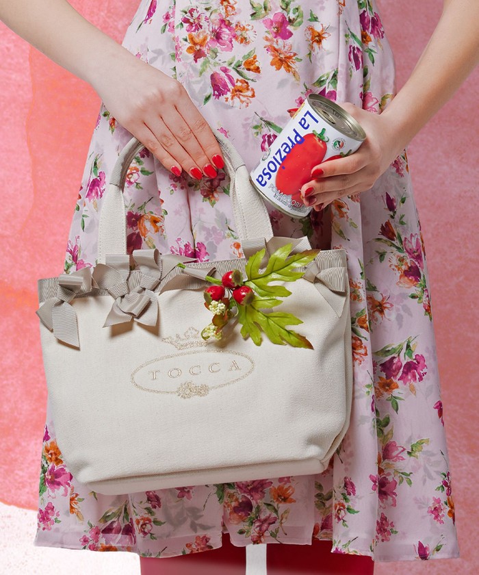 【WEB・表参道店限定】OCTUPLE RIBBON LOGOTOTE トートバッグ