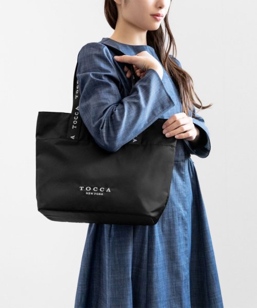TOCCA(TOCCA)/【WEB＆一部店舗限定】CIELO LOGO TOTE トートバッグ/img01